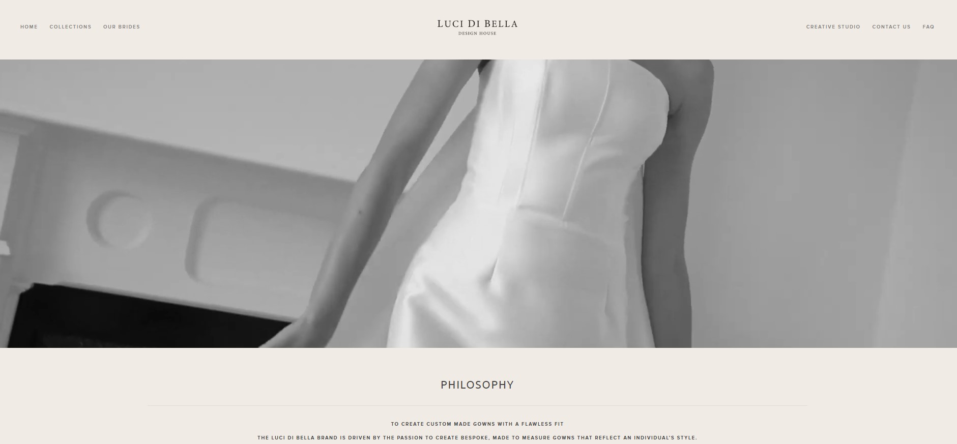 Zayler Website Luci di Bella